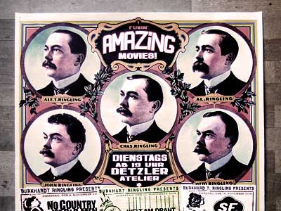 photo of the anouncement poster